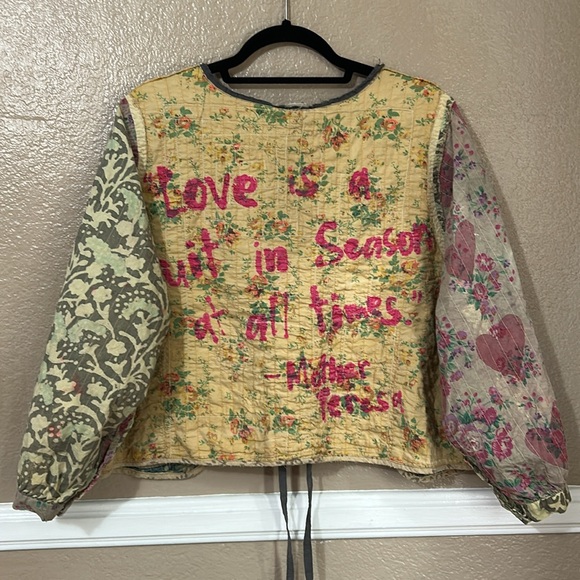 Magnolia Pearl Kalamkari Andhra  Jacket - Picture 11 of 13